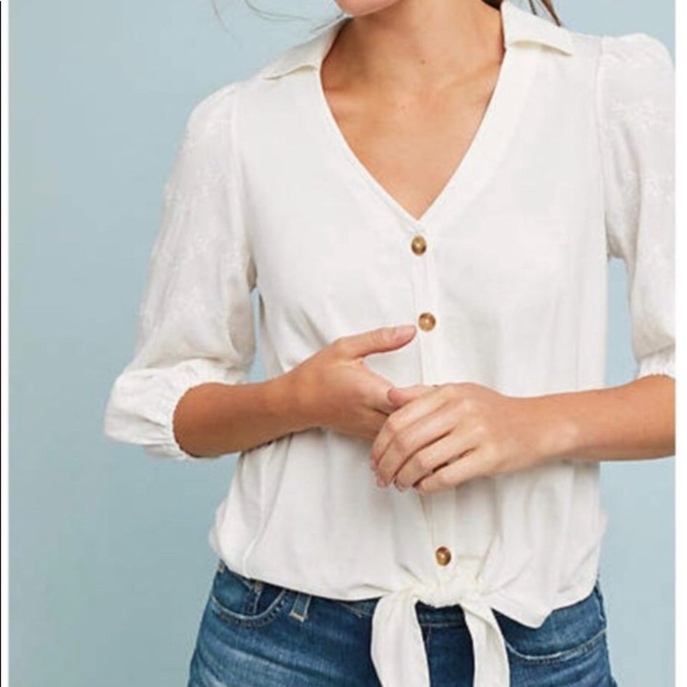 Anthropologie Vanessa Virginia Lenora top
